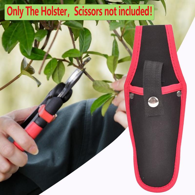 Essential Gardening Tools - 1PC Pruner HOLSTER สวนกรรไกรตัดแต่งกิ่งฝาครอบสวนกรรไกรเอวกระเป๋าสวนกรรไกรตัด HOLSTER เครื่องมือเข็มขัด