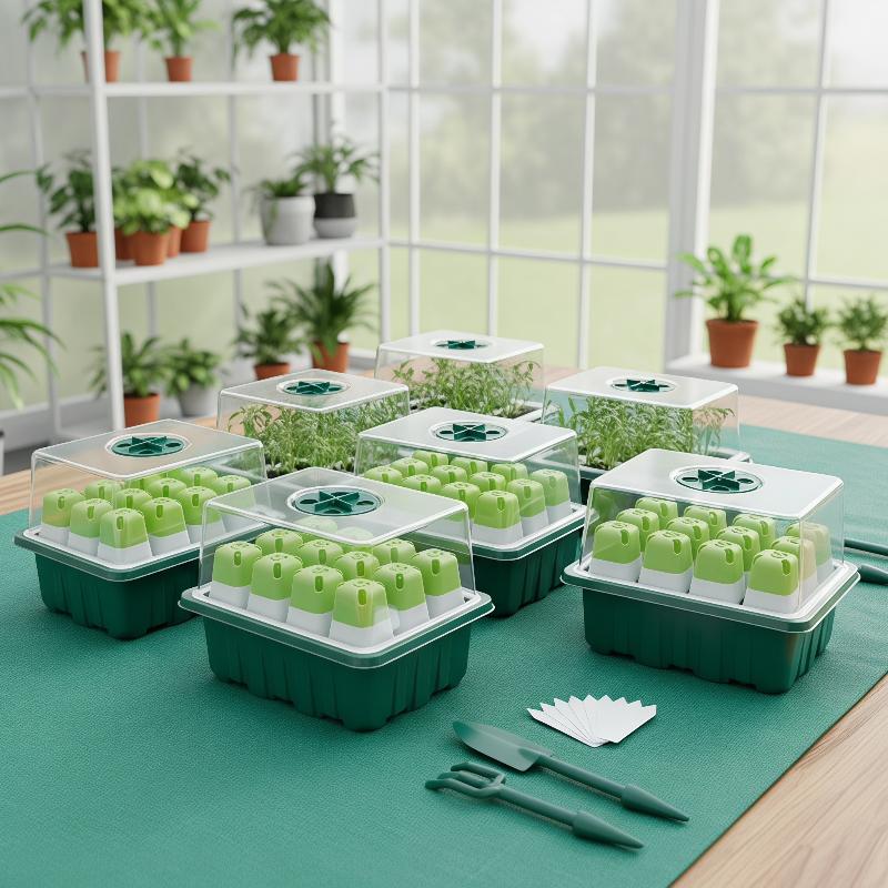 ชุดถาดเพาะเมล็ดพร้อมโดมควบคุมค - Propagation Tray Dome บทวิจารณ์และราคา