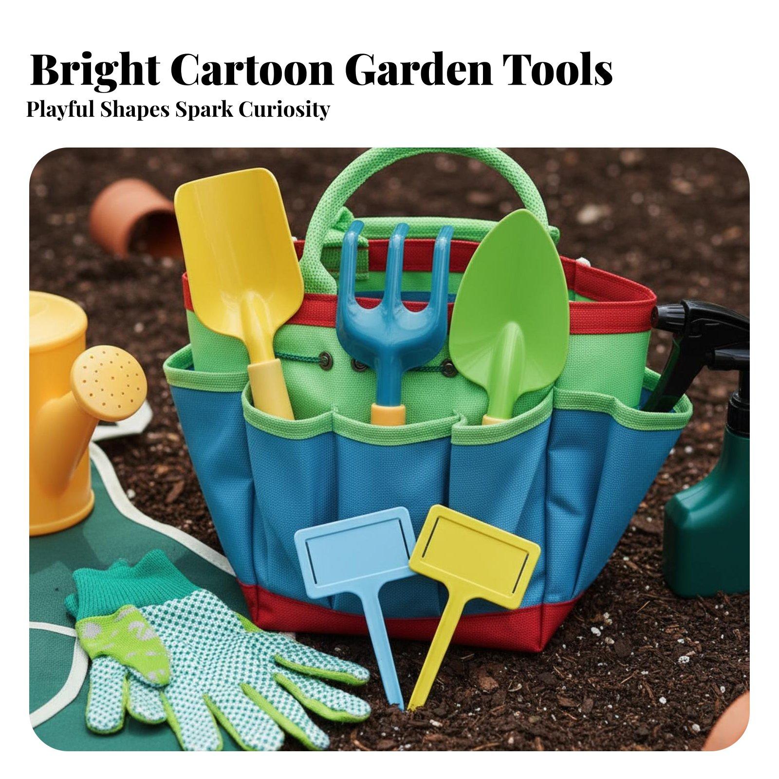 ชุดเครื่องมือทำสวนสำหรับเด็ก 1 - Gardening Tools For Young Children บทวิจารณ์และราคา