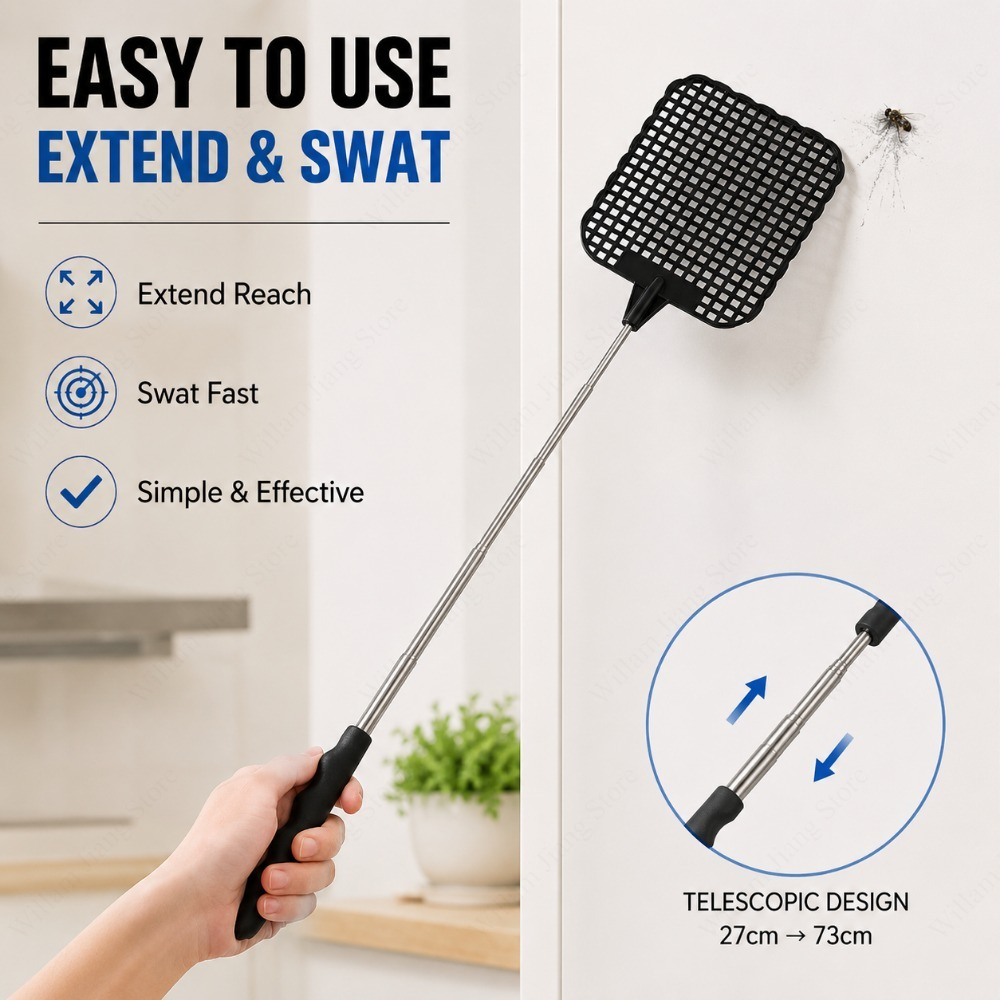 ไม้ตีแมลงแบบขยายได้ ออกแบบมาเพ - Essential Gardening Tools บทวิจารณ์และราคา
